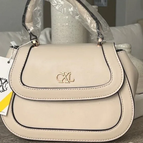 CXL Crossbody Satchel - bone NWT - Picture 2 of 9